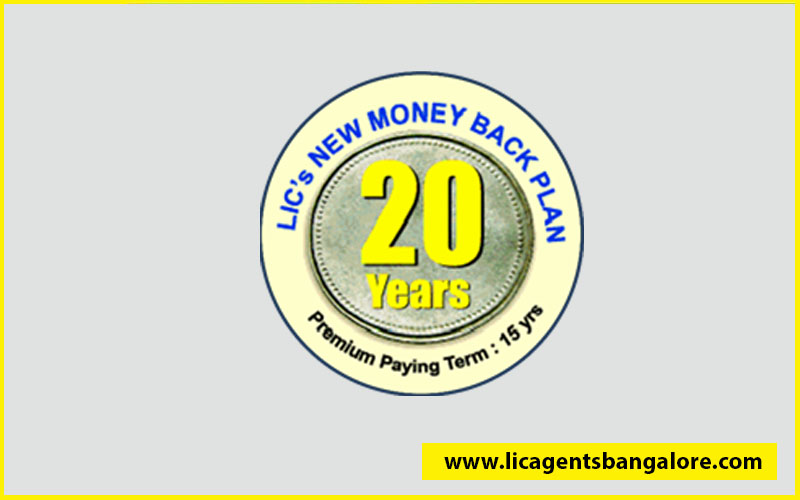 LIC's NEW MONEY BACK PLAN - 20 YEARS